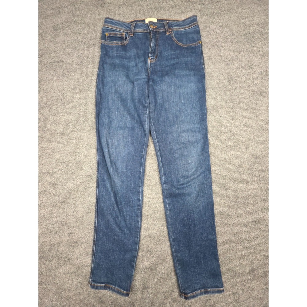 Sezane Denim Jeans‎ Women's 30 x 28 Blue Slim High-Rise Stretch